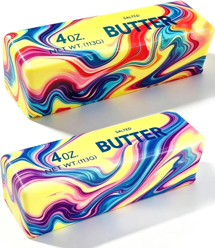 🌈 Butter Squishy (Rainbow Edition)