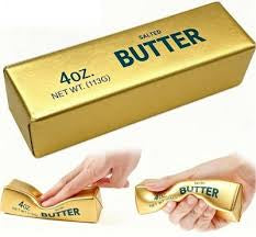 🧈 Giant Gold Butter Squishy