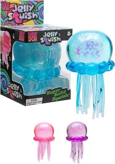 🪼 Jelly Squish – Glitter Jellyfish Sensory Toy