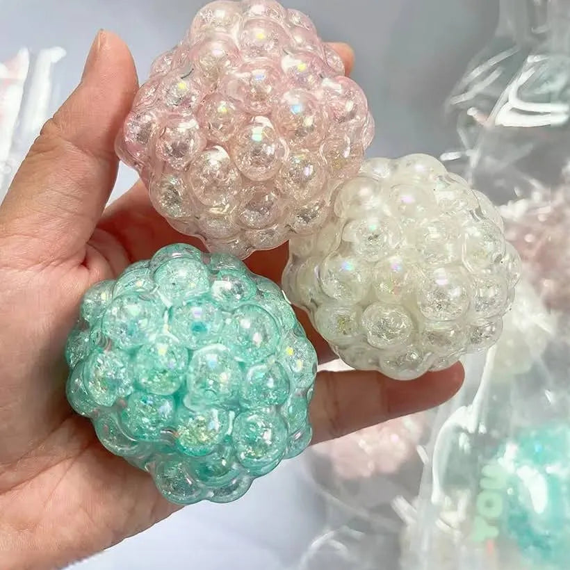 💎 squeeze pearl bead ball