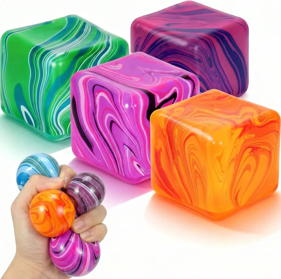 🧊 Squishy Marble Cube