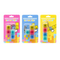 Decompression Keyboard Keychain - Stress Relief Tool with Colorful Blocks for Anxiety Management and Relaxation