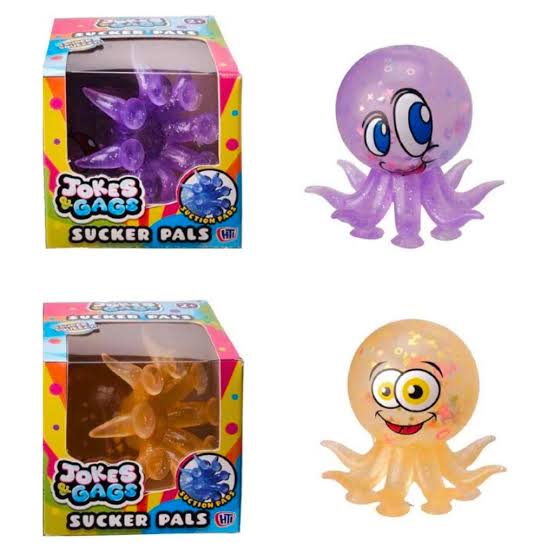 Octopus Squeeze Squishy Sucker Pals - Fun Stress Relief Toy for Kids and Adults - Perfect for Playtime and Relaxation