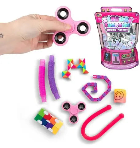 Sensory Surprises Fidget Spinner Set with Various Toys for Kids Interactive Sensory Play