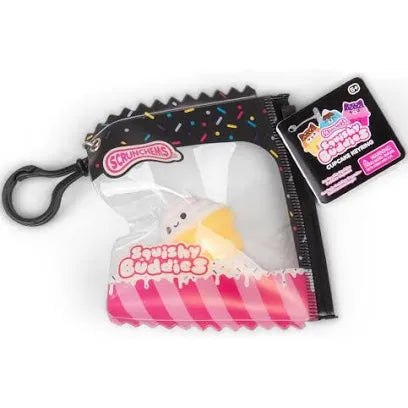Scrunchems Squishy Buddies Cupcake Keyring - Adorable Cupcake Design with Keyring Feature for Fun and Collecting