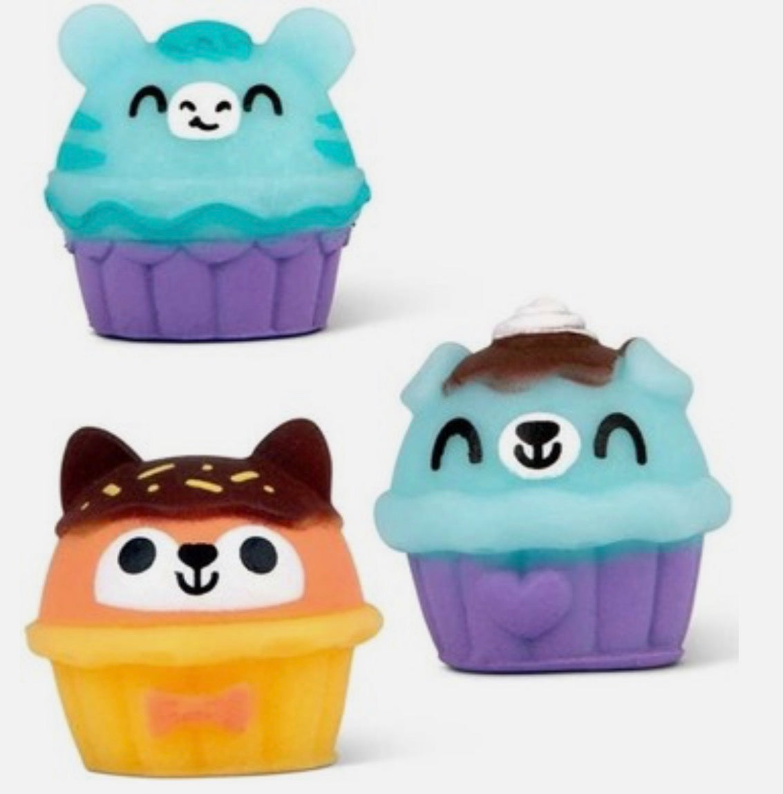 Scrunchems Squishy Buddies Cupcake Keyring - Adorable Cupcake Design with Keyring Feature for Fun and Collecting