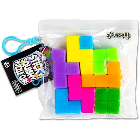 SCRUNCHEMS STICKY SQUISHY PUZZLE CUBE