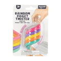 Keycraft Rainbow Fidget Twister - Fun Twisty Fidget Toy for Kids Ages 3+ - Bright Colors - Perfect for Stress Relief and Focus