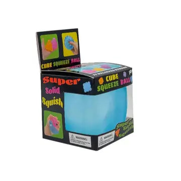 Colour Changing Squishy Cube – Soft Sensory Stress Relief Toy
