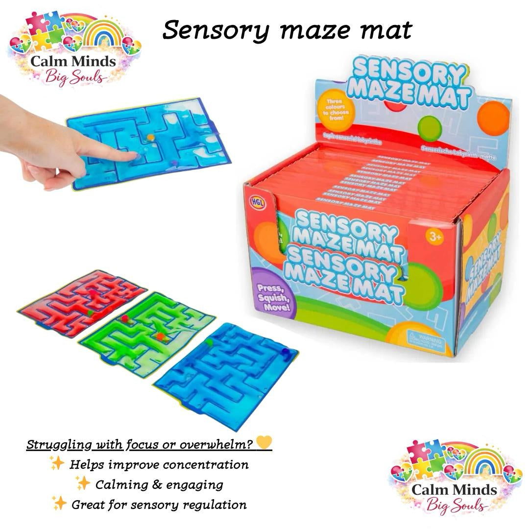 Calm Minds Sensory Maze Mat / Focus & Anxiety Relief Toy